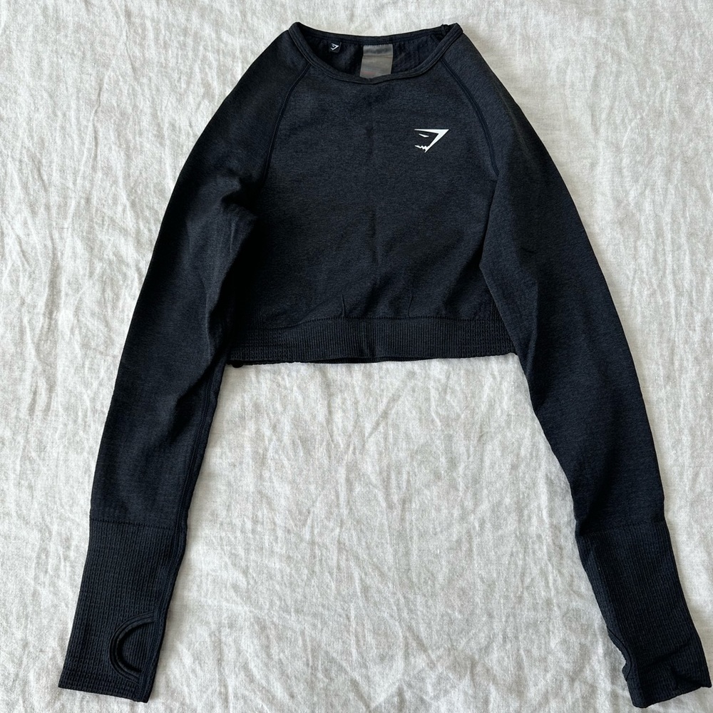 Gymshark vital seamless 2.0 long sleeve crop top